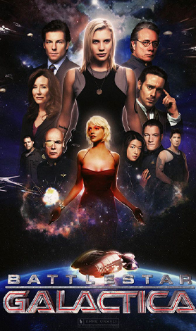 Battlestar Galactica Season 4 poster